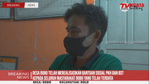 DESA BOBO TELAH MEREALISASIKAN BANTUAN SOSIAL PKH DAN BST KEPADA MASYARAKAT YANG TELAH TERDATA