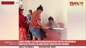 PEMBAGIAN BERAS PKH DAN BST DESA VATUBULAH TELAH DI REALISAKIAN PEMDES VATUBULAH