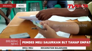 Penyaluran BLT Tahap 4 (Empat) Desa Meli