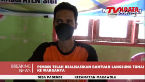 Pemerintah Desa Padende Jelaskan Penggunaan Dana Desa Tahun Anggaran 2021