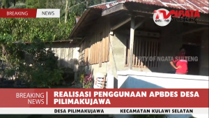 Pemerintah Desa Pilimakujawa, Kulawi Jelaskan Penggunaan APBDes T.A 2021