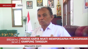 PEMDES KARYA MUKTI MEMPERSIAPKAN PELAKSANAAN KAMPUNG TANGGUH
