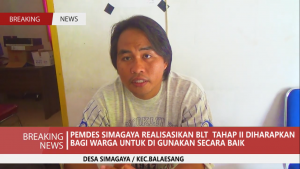 PEMDES SIMAGAYA REALISASIKAN BLT TAHAP II DIHARAPKAN BAGI WARGA UNTUK DI GUNAKAN SECARA BAIK