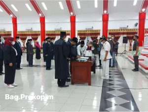 Bupati Donggala Lantik Pejabat Eselon III dan IV, ini Harapannya