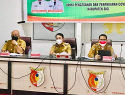 Rakor Pencegahan dan Penanganan Covid-19 Kabupaten Sigi