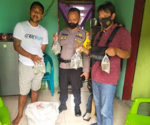 Gelar Razia, Polsek Balaesang Amankan Miras Jenis Cap Tikus