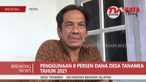 Penggunaan 8 Persen Dana Desa Tanamea Tahun 2021
