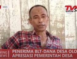 PENERIMA BLT DD OLOBOJU APRESIASI PEMDES