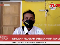 Ini Program DD Tahun 2021 Desa Kanuna