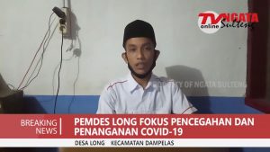 Penggunaan Dana 8 Persen Desa Long dalam Penanganan Covid-19