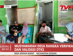 Musdes verifikasi dan validasi data DTKS Sidoan