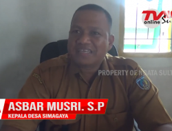 Kades Simagaya Paparkan Program APBDes Tahun 2021