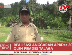 KADES TALAGA : Jelaskan Laporan Realisasi DD Tahun 2020