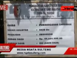 PROGRAM FISIK DESA OO PARESE TAHAB II 2019