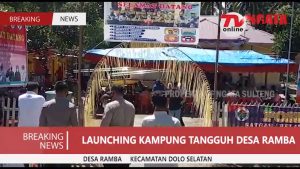 Launching Kampung Tangguh Desa Ramba Tahun 2021