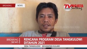 Rencana Program Desa Tangkulowi Tahun 2021