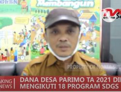 DANA DESA PARIMO 2021 DIHARAP MENGIKUTI 18 PROGRAM SDGS