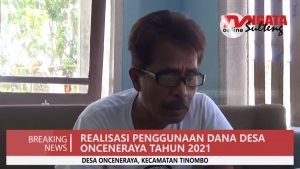 Rencana Program Kerja Desa Onceneraya Tahun 2021