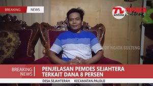 Penjelasan Fran Selaku Kaur Keuangan Desa Sejahtera Terkait Bantuan Dana Desa 8 Persen.