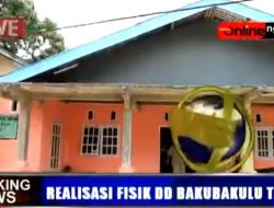 PROGRAM DANA DESA BAKUBAKULU REALISASI TAHAB I 2019