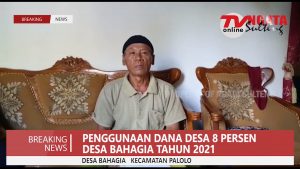 Penggunaan Dana 8 Persen Desa Bahagia | Cipto Suyono  (Kaur Keuangan)