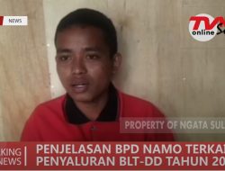 PENJELASAN BPD NAMO TERKAIT PENYALURAN BLT DD