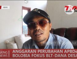ANGGARAN PERUBAHAN APBDes BOLOBIA FOKUS BLT