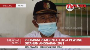 Pemdes Pewunu Berupaya Bersinergi Dengan Masyarakat Dalam Pembangunan Desa T.A 2021