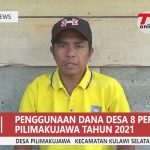 Dana Desa 8 Persen Desa Pilimakujawa Difokuskan Penanganan COVID-19