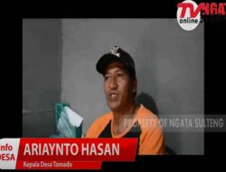 MASA PANDEMIK, WARGA TOMADO TERBANTU BLT DD