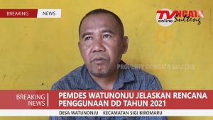 Perencanaan Pemdes Watunonju Mengenai Program Dana Desa Tahun 2021