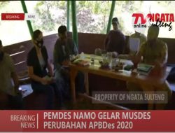 MUSDES PERUBAHAN APBDES NAMO 2020