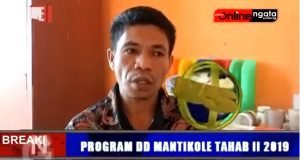 PROGRAM DANA DESA MANTIKOLE TAHAB II 2019