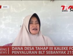 DD TAHAP III KALEKE FOKUS PENYALURAN BLT SEBANYAK 215 KK