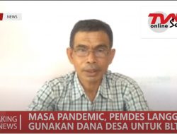 MASA PANDEMIC, PEMDES LANGGALESO GUNAKAN DANA DESA UNTUK BLT