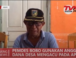 PEMDES BOBO GUNAKAN ANGGARAN DD MENGACU PADA APBDes