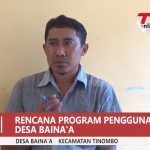 Rencana Program Desa Baina’a Tahun Anggaran 2021