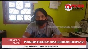 Program Prioritas Desa Berdikari Tahun 2021 | Stefanus (Sekdes Berdikari)