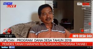 Program Desa Tanah Harapan Tahab I Tahun 2019