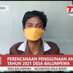 Perencanaan Penggunaan Anggaran DD Balumpewa Tahun 2021