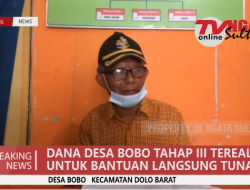 DANA DESA BOBO TAHAP III TEREALISASI UNTUK BANTUAN LANGSUNG TUNAI