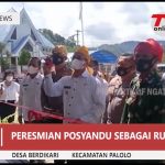 Launching Kampung Tangguh Desa Berdikari Oleh Wakil Bupati Sigi