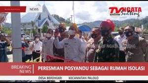 Launching Kampung Tangguh Desa Berdikari Oleh Wakil Bupati Sigi