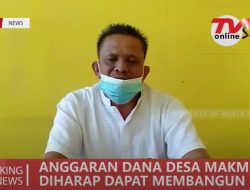 ANGGARAN DANA DESA MAKMUR DIHARAP DAPAT MEMBANGUN DESA