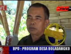 BPD BOLADANGKO PROGRAM 2020