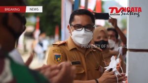 Kadis Kesehatan Kab. Sigi Resmikan Kampung Tangguh Nusantara Desa Kabobona