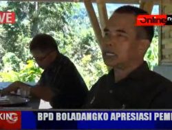 TANGGAPAN BPD BOLADANGKO TAHUN 2019 1