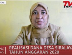 REALISASI DANA DESA SIBALAYA BARAT TAHUN 2020