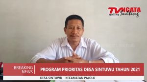 Program Pemerintah Desa Sintuwu Tahun 2021