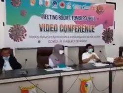 Rakor Video Conference Tingkat Kab. Sigi